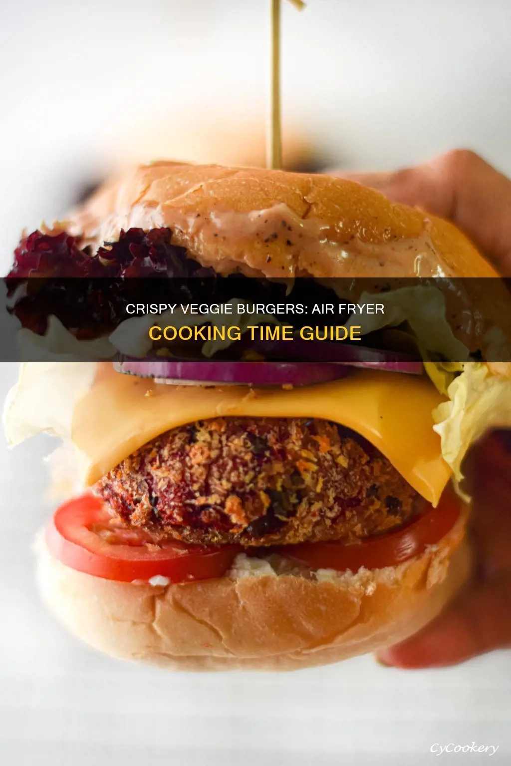 how long to cook veggie burgers in air fryer