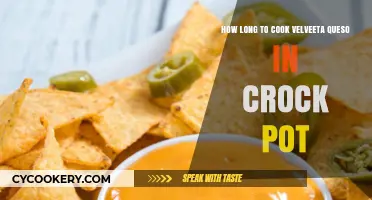 Velveeta Queso: Slow-Cooked Perfection in Your Crock Pot