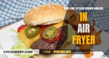Air-Frying Venison Burgers: How Long Does It Take?
