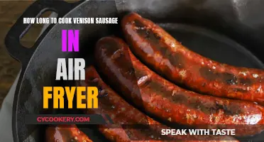 Air-Frying Venison Sausage: The Perfect Timing
