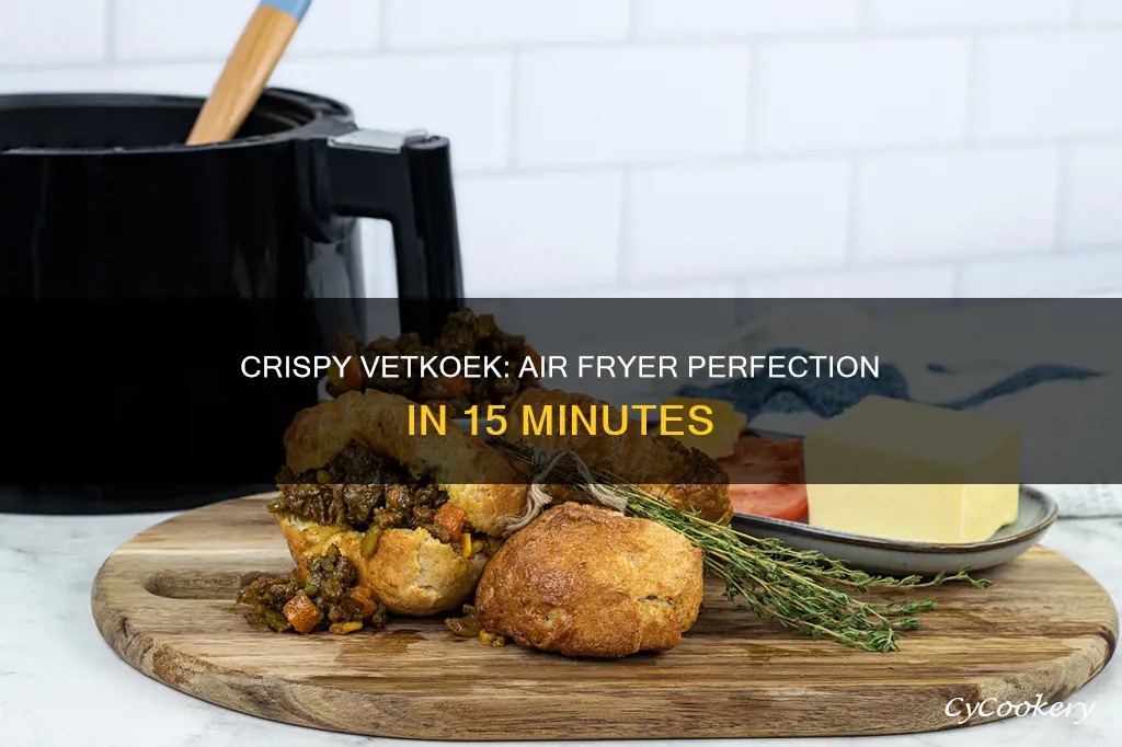 how long to cook vetkoek in air fryer