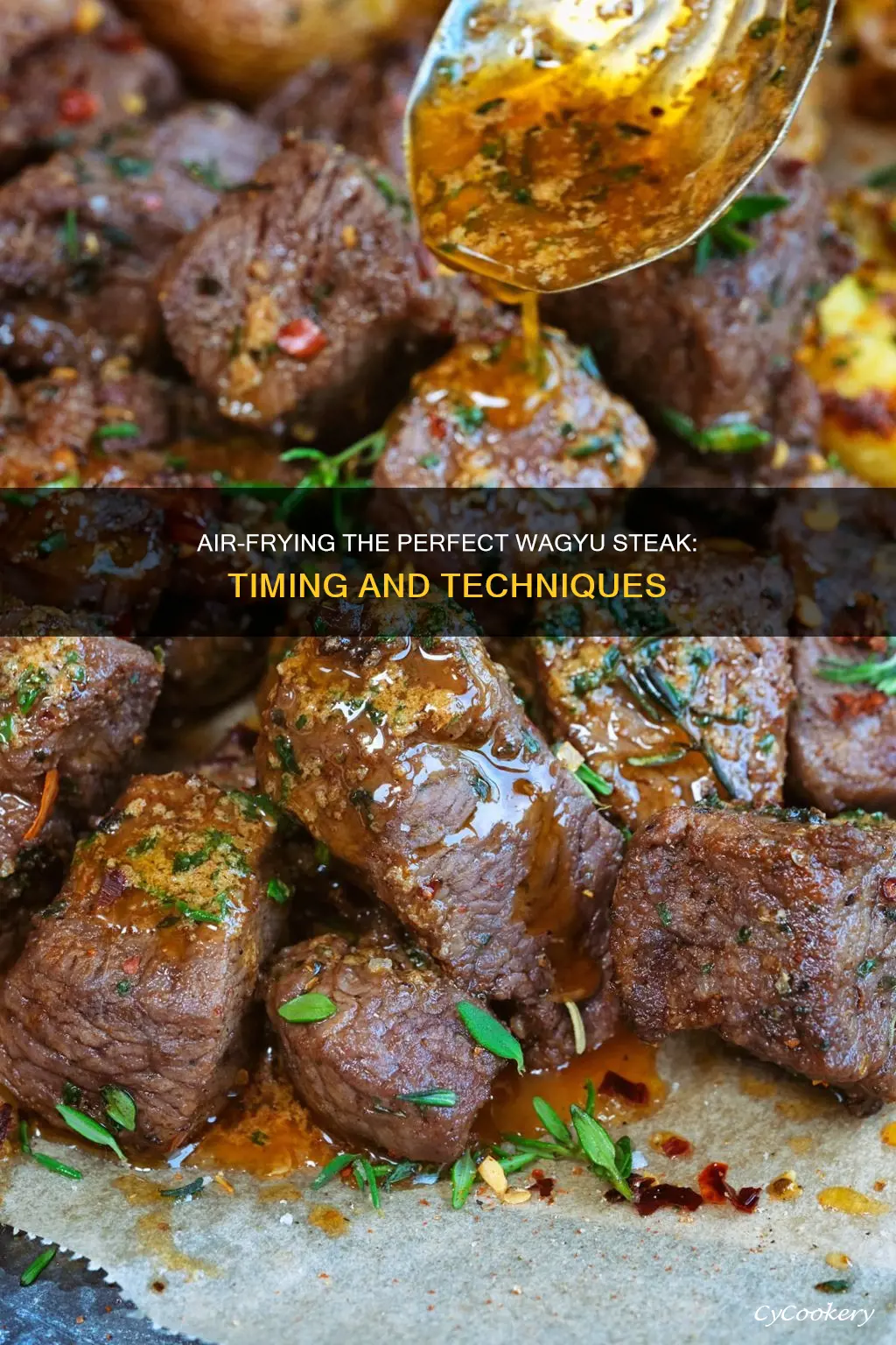 how long to cook wagyu steak in air fryer