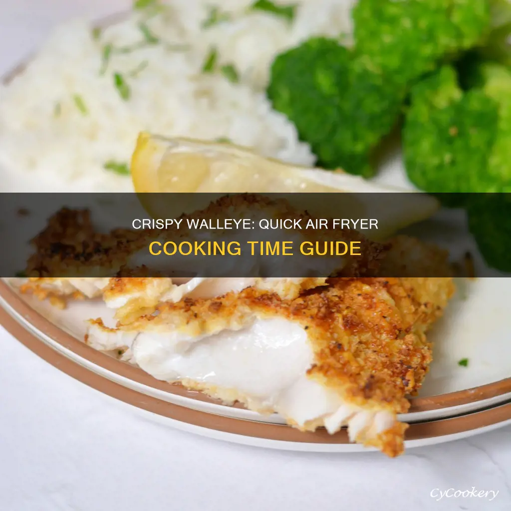 how long to cook walleye in air fryer