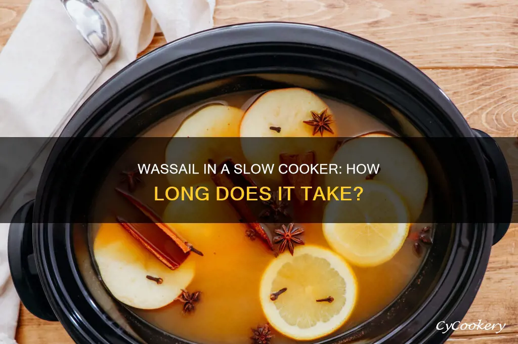 how long to cook wassail in crock pot