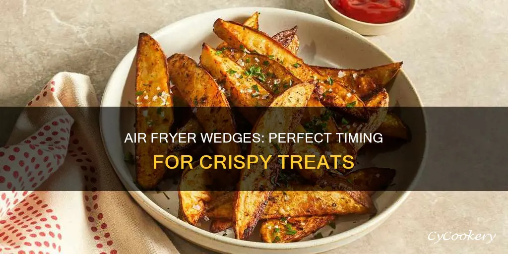 how long to cook wedges in air fryer