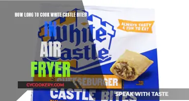 Air Fryer White Castle Bites: Cooking Time Perfection