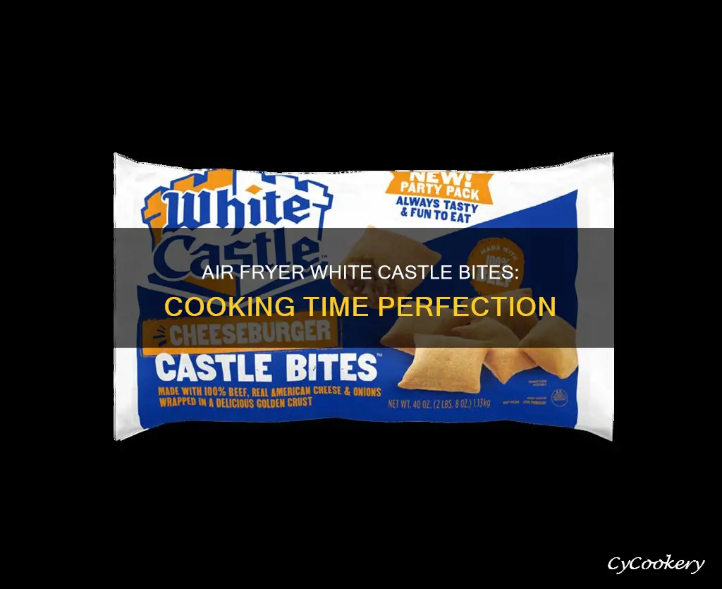 how long to cook white castle bites in air fryer