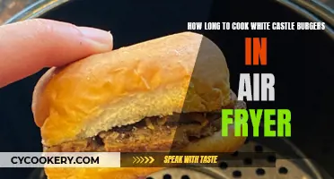 Crispy, Fast White Castle Burgers: Air Fryer Time Guide