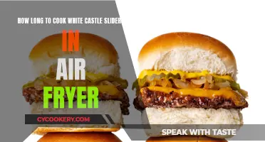 Air Fryer White Castle Sliders: Cooking Time Perfection
