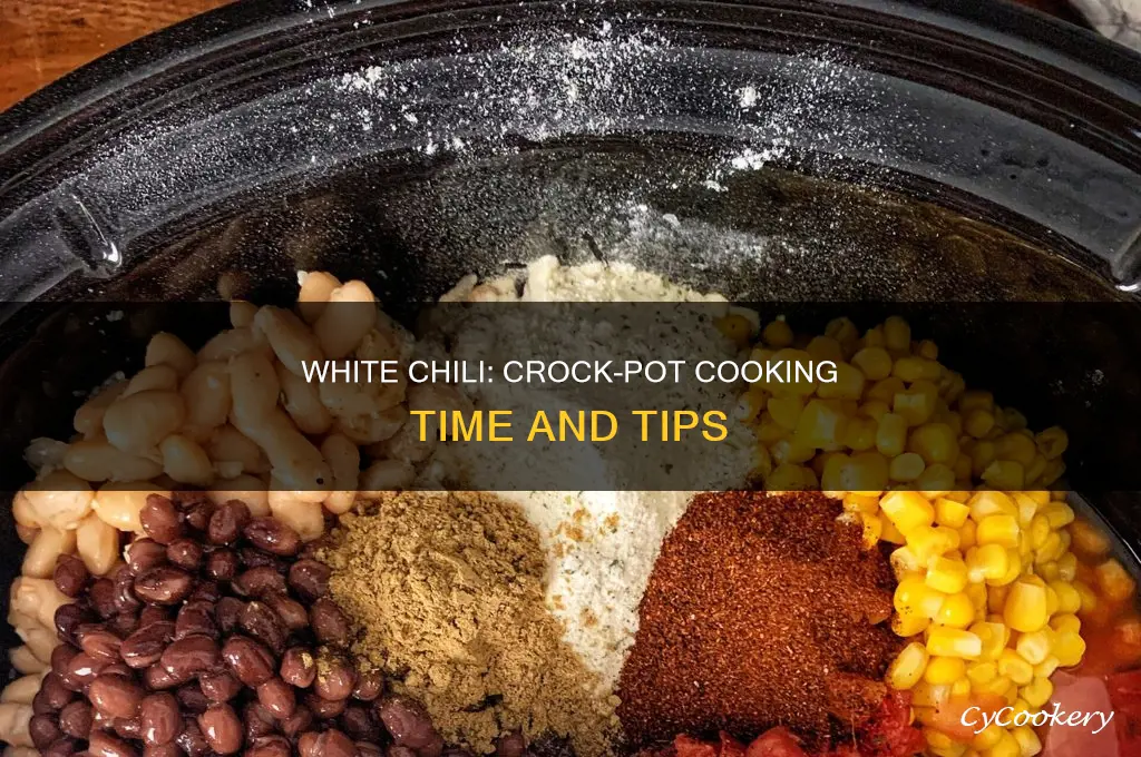 how long to cook white chili in crock pot