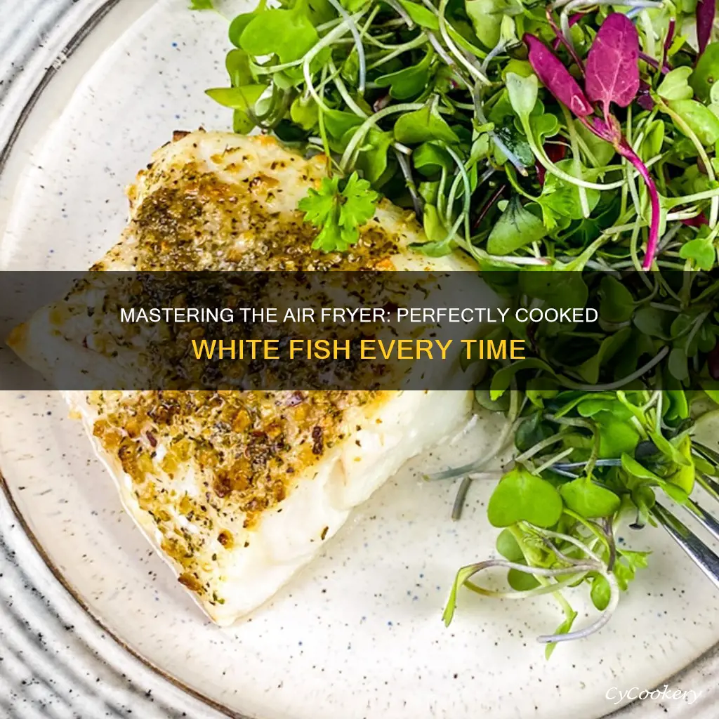 how long to cook white fish in air fryer