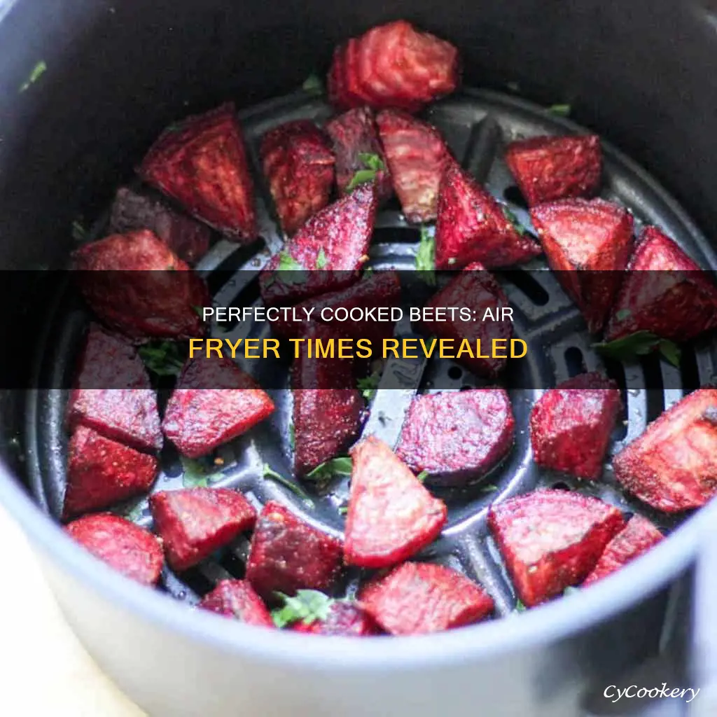 how long to cook whole beets in air fryer