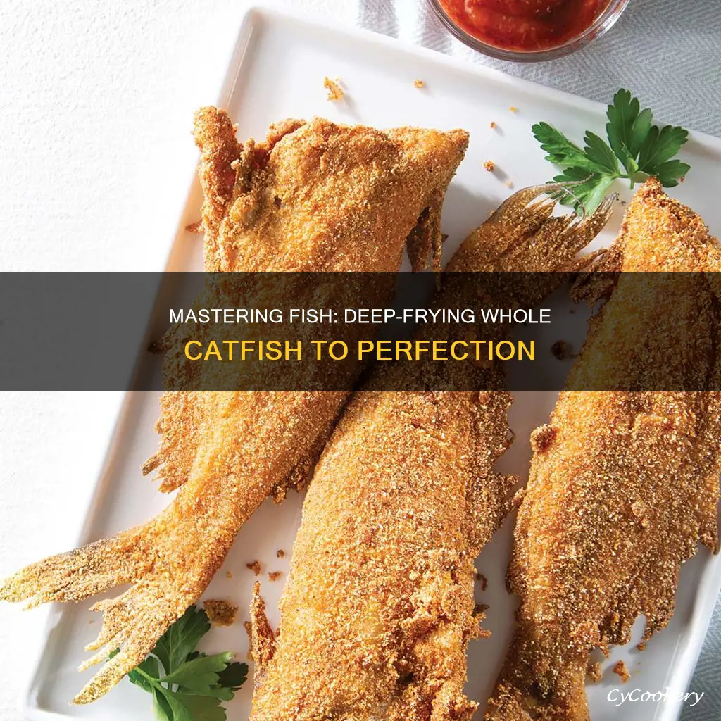 how long to cook whole catfish in deep fryer