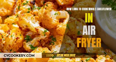 Air Fryer Cauliflower: The Perfect Cooking Time