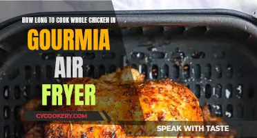Air Frying a Whole Chicken: Gourmia's Quick Cook Time