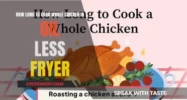 Perfectly Cooked Whole Chicken: Oil-Free Fryer Time Guide