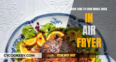 Air Fryer Whole Duck: Cooking Time Perfection