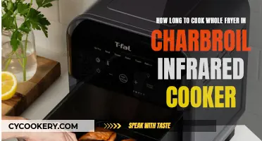 Charbroil Infrared Cooker: Whole Fryer Cooking Time