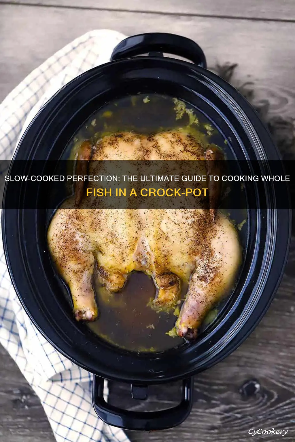 how long to cook whole fryer in crock pot