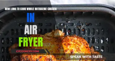 Air-Fryer Whole Rotisserie Chicken: Quick, Easy, and Delicious!