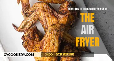 Air Fryer Whole Wings: Cooking Time Perfection