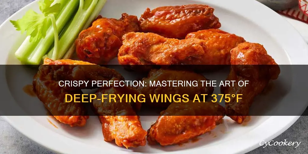 how long to cook wings in deep fryer at 375