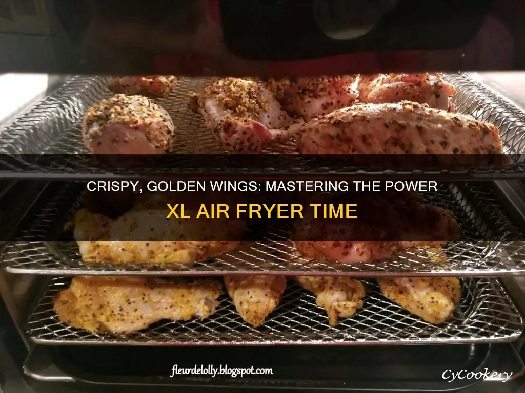 how long to cook wings in power xl air fryer