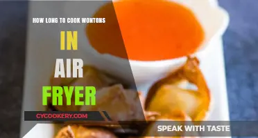 Crispy Wontons: Air Fryer Cooking Time Guide