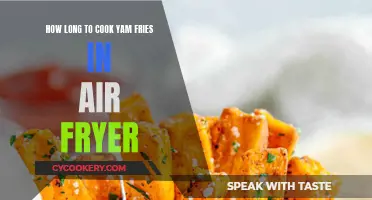 Crispy, Golden Yam Fries: Air Fryer Perfection in 15 Minutes