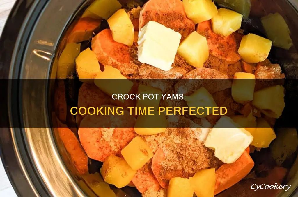 how long to cook yams in a crock pot