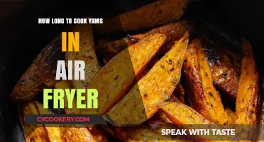 Perfectly Tender Yams: Air Fryer Cooking Time Guide