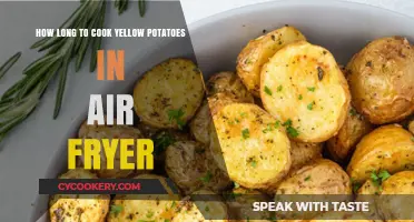 Crispy Yellow Potatoes: Air Fryer Cooking Time Guide