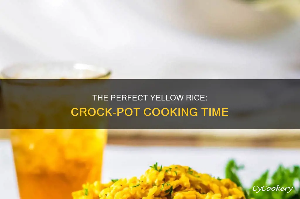 how long to cook yellow rice in a crock pot