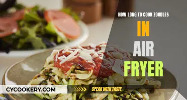 Air-Frying Zoodles: The Perfect Timing for Crunchy Noodles