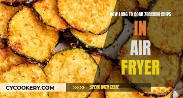 Crispy Zucchini Chips: Air Fryer Cooking Time Guide