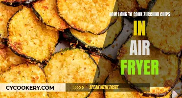 Air Fryer Zucchini Chips: The Perfect Timing
