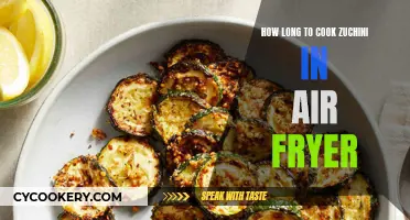 Zucchini Perfection: Air Fryer Cooking Time Revealed