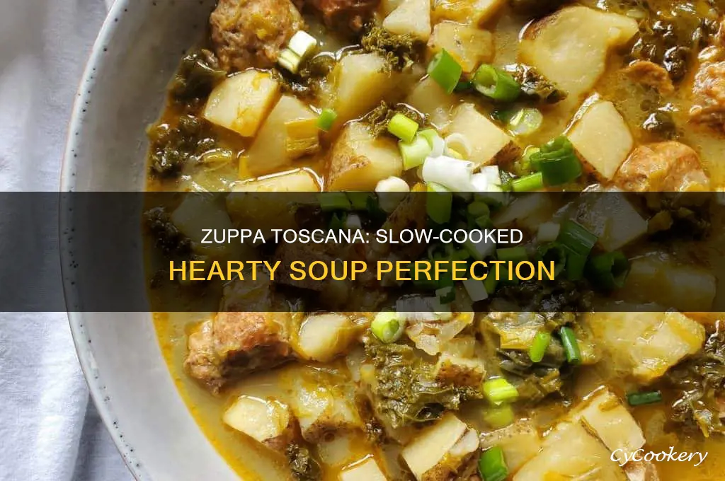 how long to cook zuppa toscana in crock pot