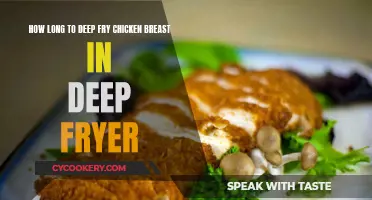 Deep-Frying Chicken Breasts: How Long Until They're Golden?