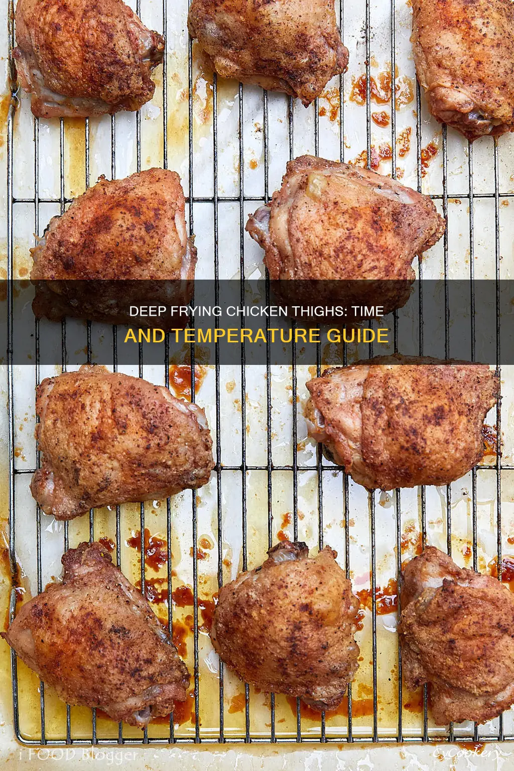 how long to deep fry chicken thighs in deep fryer