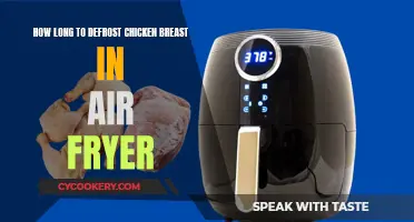 Defrosting Chicken Breasts: Air Fryer Quickie