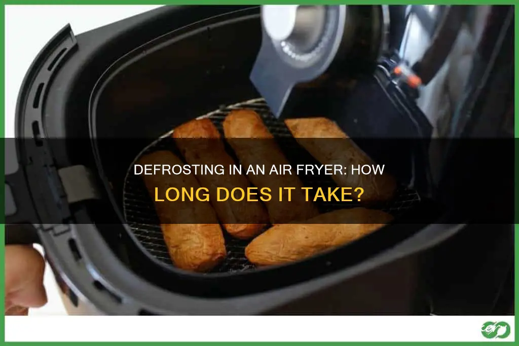 how long to defrost in air fryer