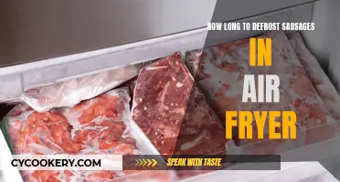 Defrosting Sausages: Air Fryer Quick Tips