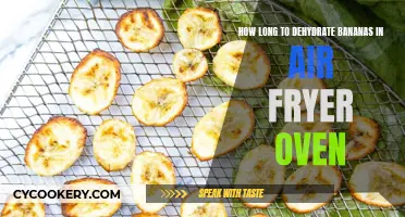 Dehydrating Bananas: Air Fryer Oven Timing and Tricks