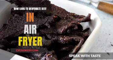 Dehydrating Beef with an Air Fryer: How Long Does It Take?