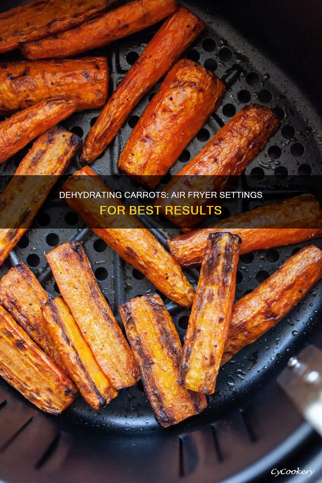 how long to dehydrate carrots in air fryer