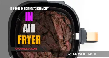 Deer Jerky: Air Fryer Dehydration Time and Tips