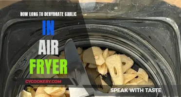 Dehydrating Garlic: Air Fryer Tips and Timing