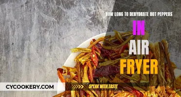 Dehydrating Hot Peppers: Air Fryer Quick Guide