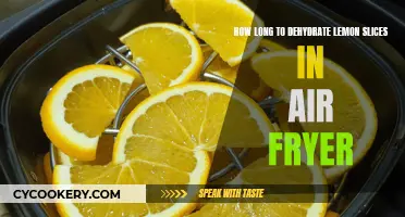 Dehydrating Lemon Slices: Air Fryer Time and Tips